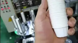 machine making paper souffle Portion Cups perfect for hot sauces condiments of dine-in or take-out