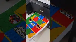 Impress&atilde;o da impressora Epson L3250 #impressora #epson #papelaria #impression #shorts