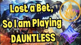 I lost a Bet, so I gotta Play Dauntless