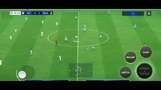 FC 24 Mobile Real madrid vs Manchester 1-1      Half Time