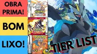 Fire Red &eacute; o PIOR Remake? - Tier List dos Jogos de Pok&eacute;mon
