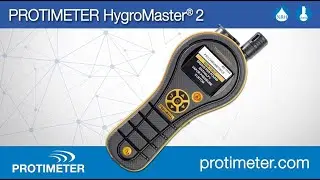 Знакомство с Protimeter Hygromaster 2 | Оснащен ИК-датчиком и множеством психрометрических расчетов!