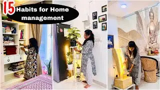 15 HABITS for properly home managed ✅ plants care & growth |wardrobe organisation| ideas time saving