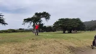 Kevin Hyun 10th hole Drive at Sharp Park GC!