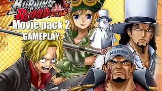One Piece Burning Blood Movie Pack 2 Gameplay