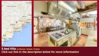 5-bed Villa for Sale in Le Rouret, Grasse, France on frenchlife.biz