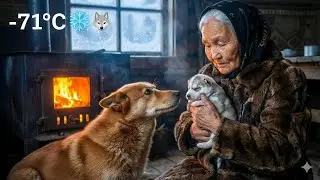 An Elderly Woman Saved a Mother Dog and Her Freezing Puppy at &ndash;71&deg;C ❄️🐺