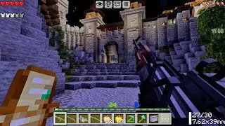 I rated a medium-sized Pillager castle using modern guns