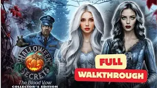 Halloween Secrets: The Blood Vow&mdash; Bonus Chapter Full Walkthrough Gameplay
