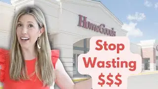 4 Rules to Follow when Shopping at Homegoods to Save Money and get that Designer Home.