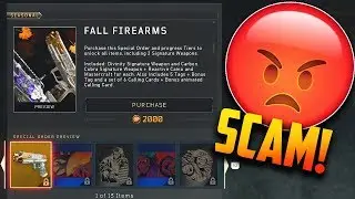 The Black Ops 4 Black Market SCAM