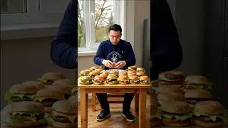 Man eating Big Macs 🍔