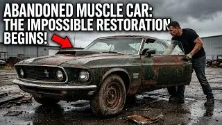 Abandoned Ford Mustang Boss 429, 1969 Restored to Perfection | Unreal Transformation