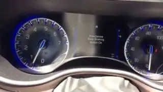 Park sense and brake assist on a 2017 Chrysler Pacifica