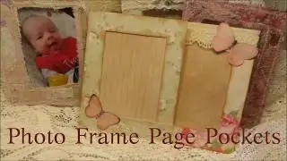 Photo Frame Page Pockets Tutorial