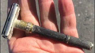 💈How to clean my vintage safety razor💈ο τρόπος που καθαρίζω τις vintage ξυριστικές μηχανές μου!