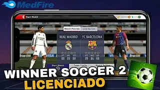 🔥SAIU WINNER SOCCER 2 COM KITS, LOGOS FACES E DINHEIRO INFINITO ATUALIZADO! (S&Oacute; ABAIXAR O APK!)
