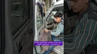 Suzuki Every Power window poshish Matting Back Camera  #automobile #shorts