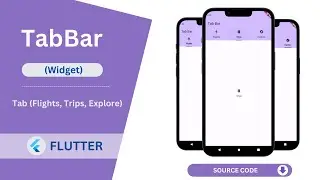 Flutter - TabBar Widget Tutorial | How to create TabBar in flutter
