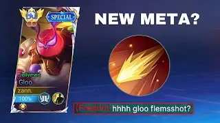 OP GLOO FLAMESHOT = INSTANT DEATH FOR ENEMIES!! | GLOO BEST EXP BUILD 2025🔥-MLBB