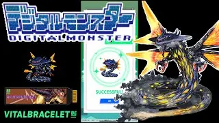 DIGIMON Vital Bracelet BE - NIDHOGGMON || BEMemory Ryudamon DiM Log 16