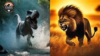 T-Rex vs. Lion: The Ultimate Apex Predator Showdown!