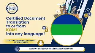 Certified Document Translation | Komi | #USCIS  #immigration & #apostille #notarypublic