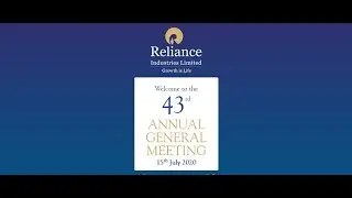 Reliance 43rd AGM - How to participate?