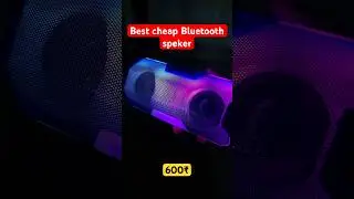 Best Bluetooth speaker under 1000 rupees || only 600!! #speaker #bluetoothspeaker #sound
