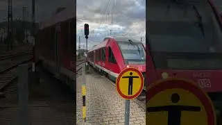 Einfahrt Alstom Coradia LINT 41 (Br 648, DB Regio), Koblenz Hbf