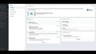 QuickScore: Logging In & Home Section
