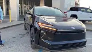 Fast, quiet and electrifying efficient! This amazing all electric 2026 AWD Toyota bZ Limited edition