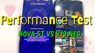 v19neo VS nova 5t Performance Test Antutu Benchmark