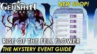 Genshin Impact - The Rise Of The Fell Flower (Mystery Event) Act 2 The Shadows Deepens - New Shop