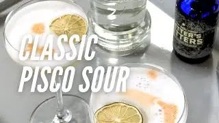 Vegan Pisco Sour Recipe