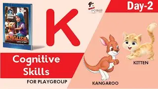 Letter K Cognitive Skills | Knowledge Wheel English | Playgroup