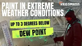 NONSTOP PRODUCTIVITY! PAINT IN EXTREME WEATHER CONDITIONS?! #healtheworld