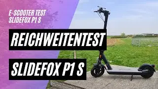 🛴 Slidefox P1 S 🏆 Reichweitentest (36V; 15,9AH; 500W; 10 Zoll)