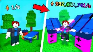 STARTING OVER AS NOOB WITH BEST UNIT IN MY SOLAR FARm! (Roblox)