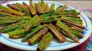 Crispy  कुरकुरी भिंडी 🤤🤤😋😋😋👌👌👌