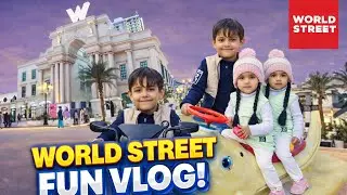 World Street Fun Time 🤩| Zain and Twin sisters 
