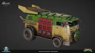 TMNT Turtle Van - Turntable