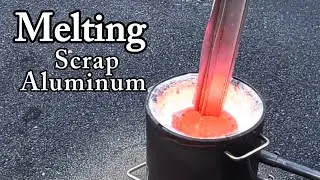 Melting Aluminum for Casting - Melting Scrap Aluminum