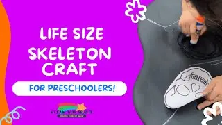 Life-Size Skeleton STEAM Spotlight 🌟 #STEAM #HandsOnLearning