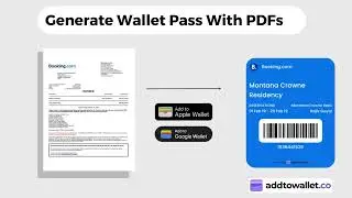 Convert PDF to Wallet Pass in Minutes | AddToWallet Tutorial