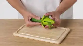 Joie Veggie Spiralizer Kitchen Gadget, Standard, Green