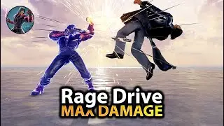 Jin Kazama Rage Drive Combos | +Max Damage