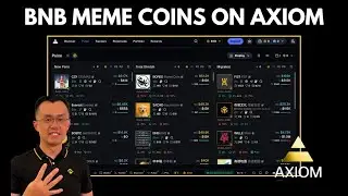 How To Trade BNB Meme Coins with AXIOM PRO (Beginner&rsquo;s Guide)
