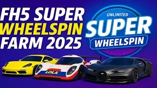 FH5 Super Wheelspin Farm 2025 &ndash; Fastest Method Using 3 OP Cars!