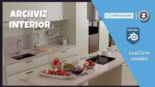 Modular Kitchen pro compositing & lighting for Visualization hindi